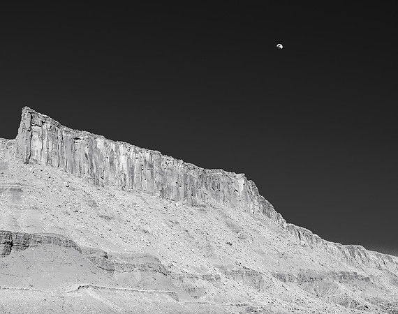 Moonrise Over Adobe Mesa, Castle Valley, 2015