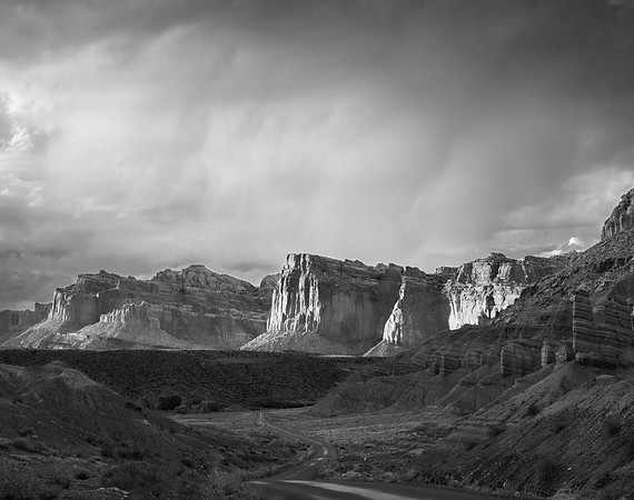 Last Rays of Sunlight, Capitol Reef, 2015