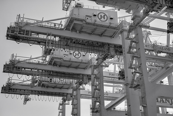 Loading Cranes #4, Port of Oakland