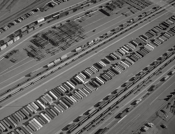 Rail Yard #1, an Aerial View