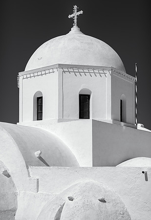 Church Dome in Megalochori #2, Santorini