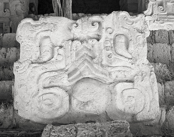 Mayan Carving #1, Ek' Balam, 2015