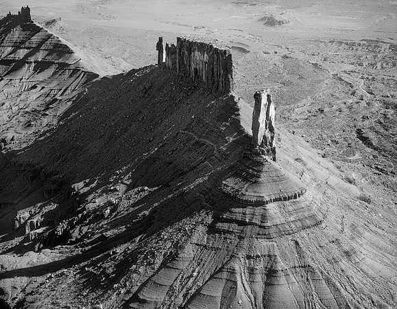 Castleton Tower #1, An Aerial View