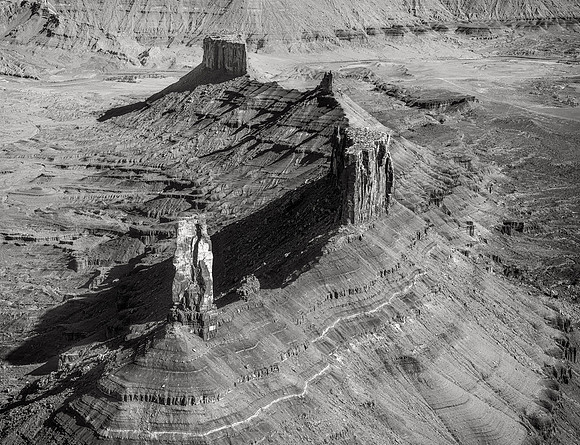 Castleton Tower #2, An Aerial View