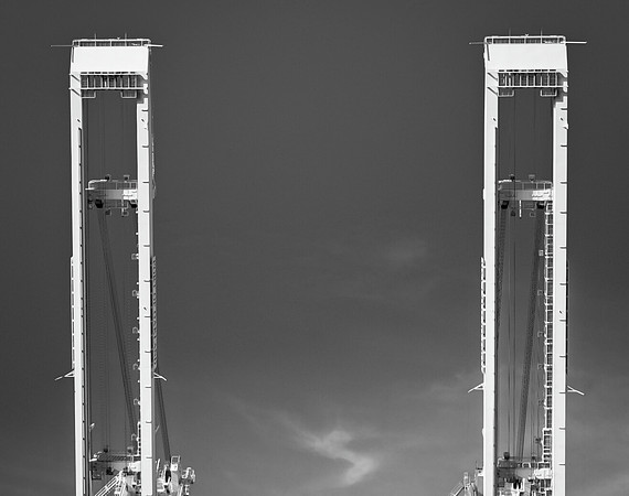 Loading Cranes #19, Port of Oakland, 2016