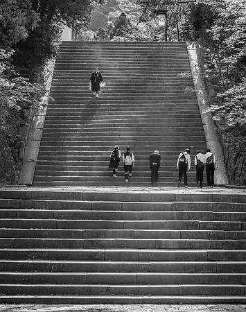 Stairway, Chion-in, 2016