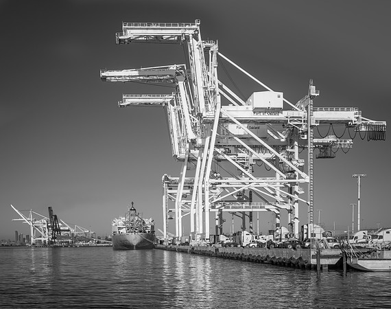 Loading Cranes #33, Port of Oakland, 2016