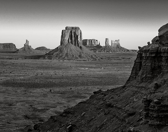 Monument Valley From Artist's Point, 2017