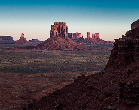 Monument Valley From Artist's Point, 2017