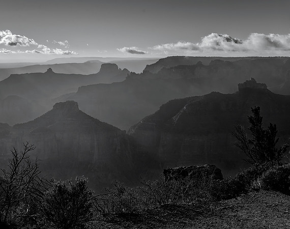 View From Point Imperial, Grand Canyon, 2017