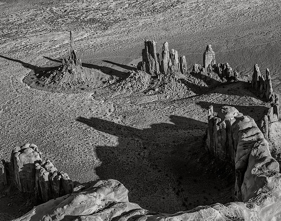 Totem Pole and Yei Bi Chei No. 2, Monument Valley, 2017