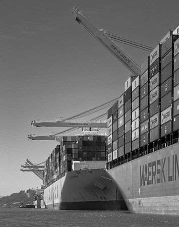 Container Ships No. 1, Port of Oakland, 2019