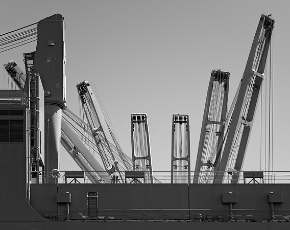 Heavy Lift Cranes No. 1, Alameda Naval Air Station, 2019