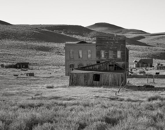 Old Barn, Post Office, DeChambeau Hotel, Bodie, 2021